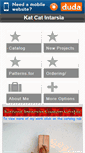 Mobile Screenshot of katcatintarsia.com